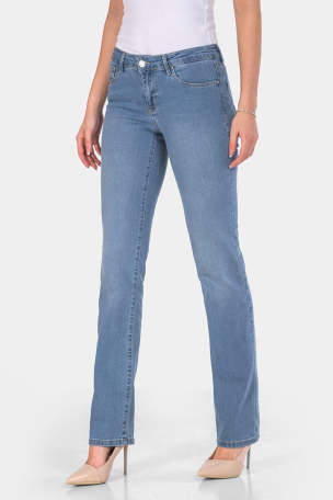 Прави дамски дънки 7464-75 Jasmin