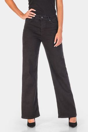 Разкроени дамски дънки 7596-80 Nita