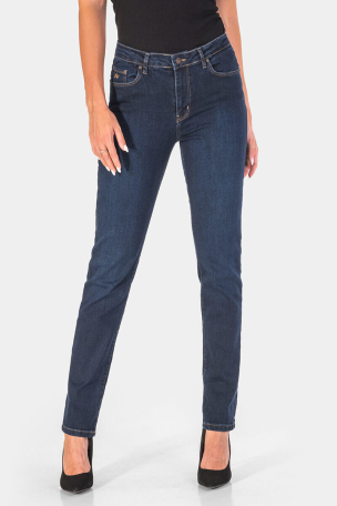 Слим фит дамски дънки 7700-79 Anna