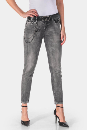 Слим фит дамски дънки 30318-82 PUCCIHINO