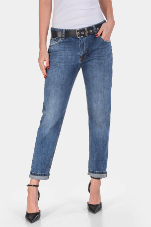 Бойфренд дамски дънки 7033-78 What's up