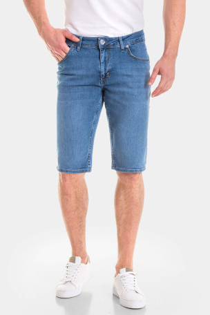 Мъжки дънкови бермуди 6706 Lacarino