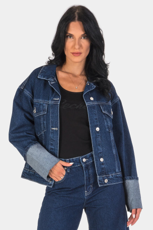 Дамско дънково яке 7648-79 Lacarino