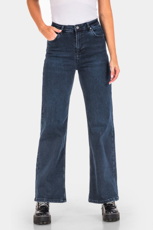 Wide Leg дамски дънки 7596-79 Nita / Lacarino