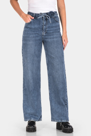 Wide Leg дамски дънки 8025-76 Lacarino