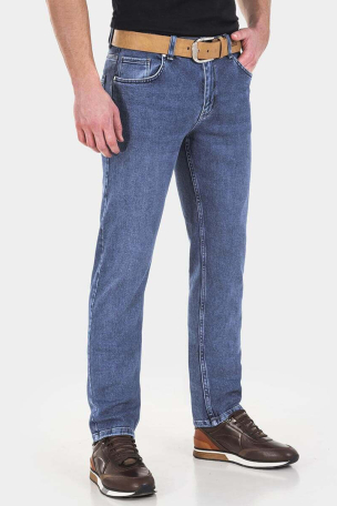 Прави мъжки дънки Paul 6207 INDIGO Fashion