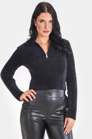 Дамска блуза с цип 92629-09 AVRIL