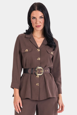 Елегантна дамска риза 7140R-45 DESIGNER