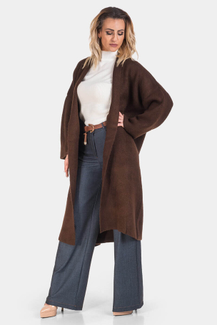 Дамска дълга жилетка 91828-21 AVRILE