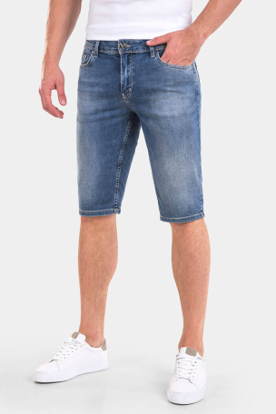 Мъжки дънкови бермуди 6295 INDIGO Fashion