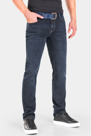 Прави мъжки дънки Paul 6477 INDIGO Fashion