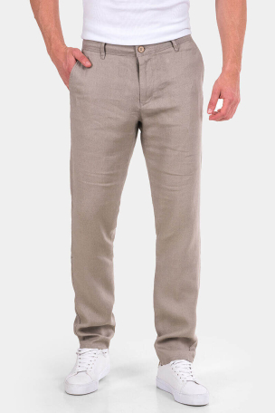 Ленен мъжки панталон Jack 6580-02  INDIGO Fashion