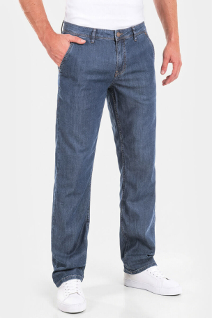 Мъжки светлосини прави дънки 7060-78 RONNEY / Lacarino