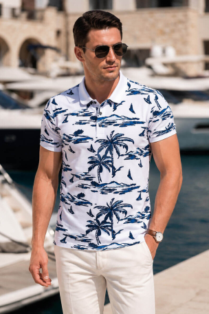 Мъжка блуза 26816-11 INDIGO Fashion