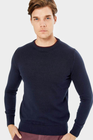 Мъжки пуловер 18367-18 INDIGO Fashion