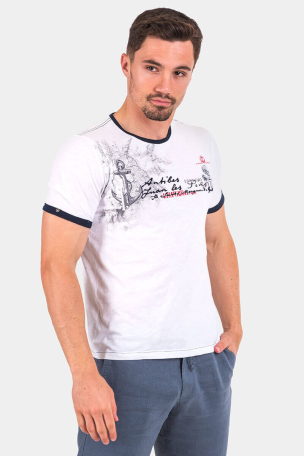 Мъжка тениска 35583-20 INDIGO Fashion