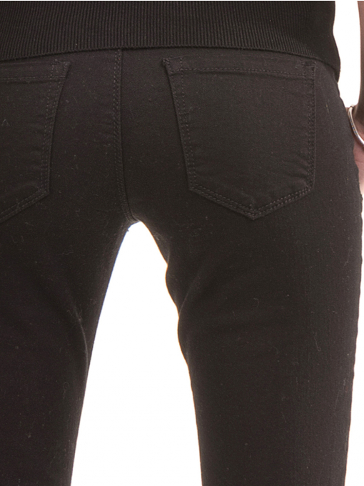 Класически дамски панталон CONS 234 - черен D