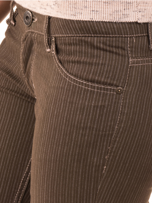 Дамски панталон JUNKER 1336 - цвят каки D