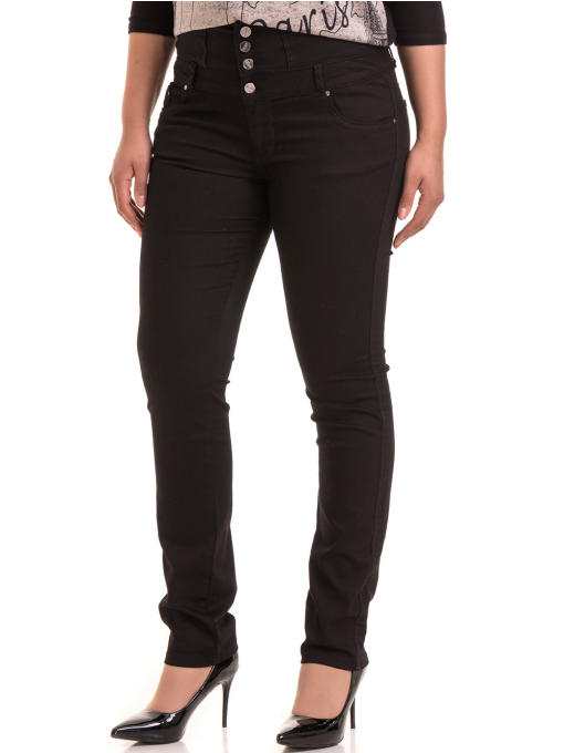 Дамски панталон ONE PASS B2230- черен