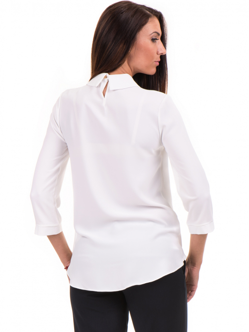 Елегантна дамска блуза JOVENNA 22869 - бяла B