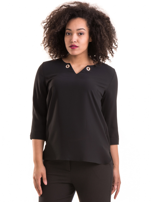 Елегантна дамска блуза JOVENNA 22875- черна