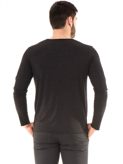 Мъжка спортна блуза XNT 641 - черна B
