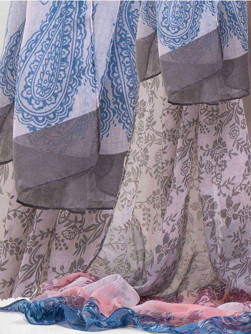 Дамски шал INDIGO - сив 7650 INDIGO Fashion