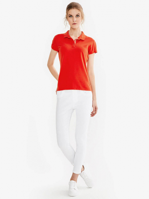 Червена спортна блуза  | INDIGO Fashion - 2
