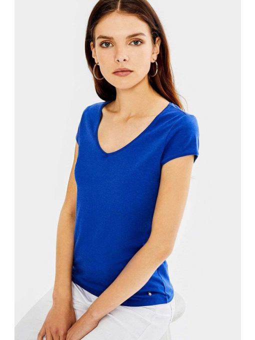 Синя дамска тениска INDIGO Fashion - 