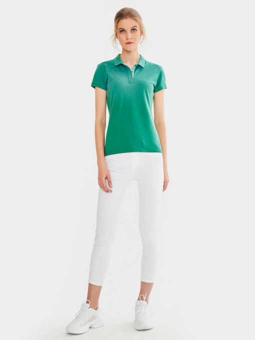 Зелена спортна блуза | INDIGO Fashion - 2