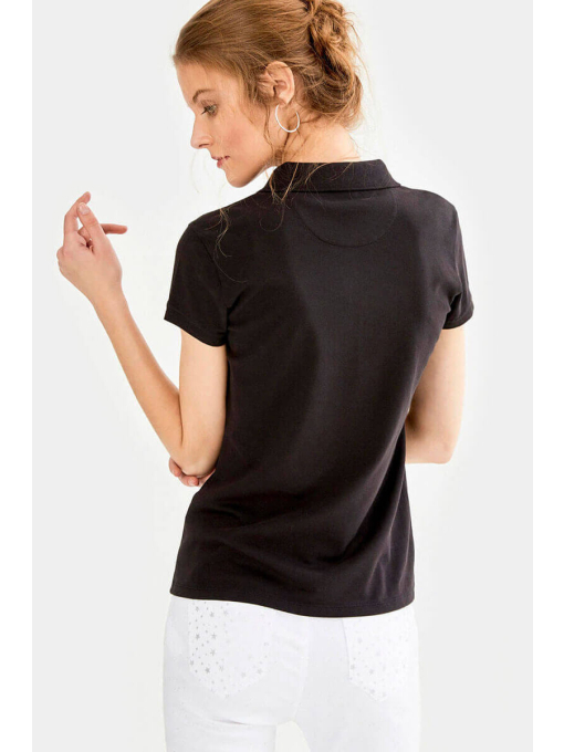 Черна спортна блуза | INDIGO Fashion - 1