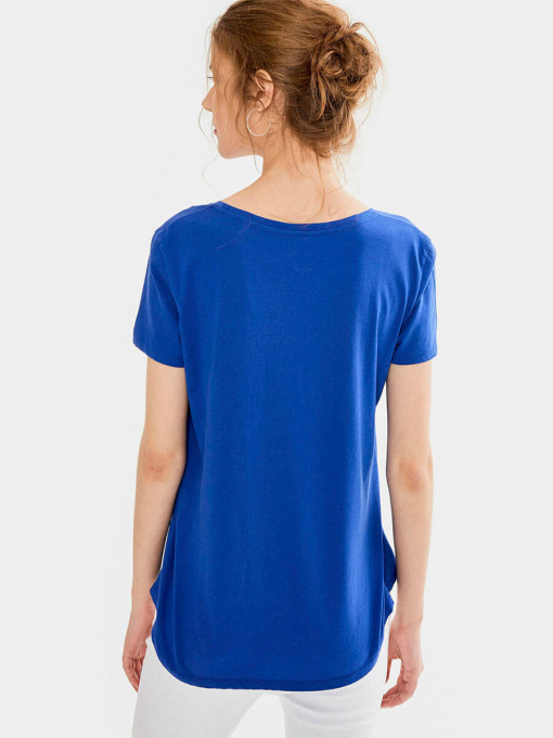 Синя дамска блуза | INDIGO Fashion - 1