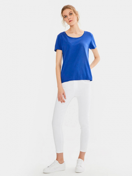 Синя дамска блуза | INDIGO Fashion - 2