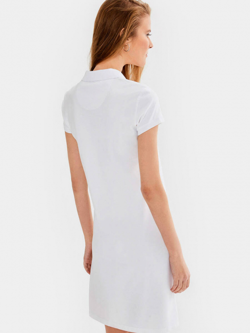 Бяла спортна рокля | INDIGO Fashion - 2