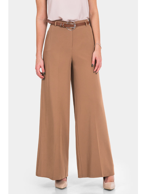 Клоширан дамски панталон с колан 2049-45 ACUN Fashion
