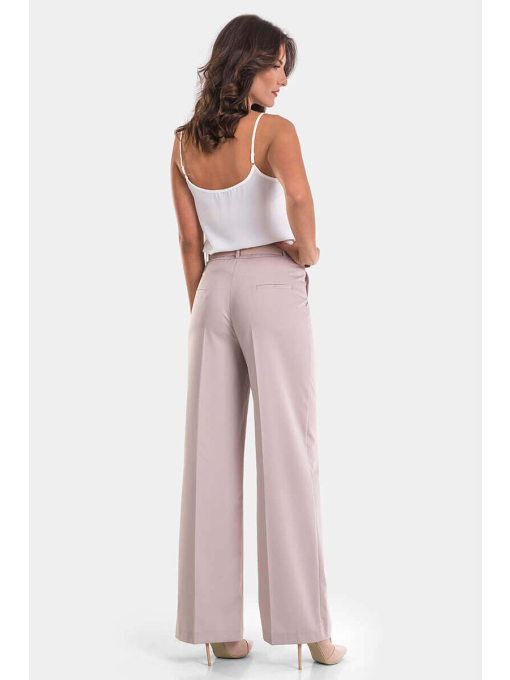 Елегантен клоширан дамски панталон 7660 | INDIGO Fashion - 3