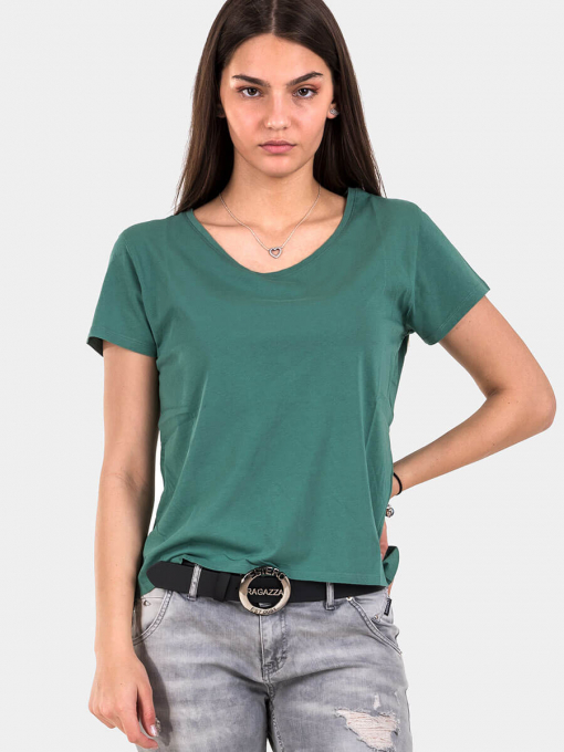 Зелена дамска блуза | INDIGO Fashion