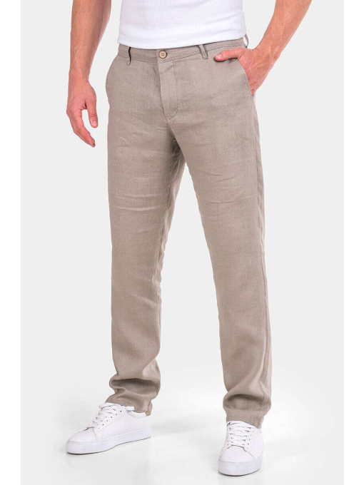 Ленен мъжки панталон Jack 6580-02 | INDIGO Fashion - 2