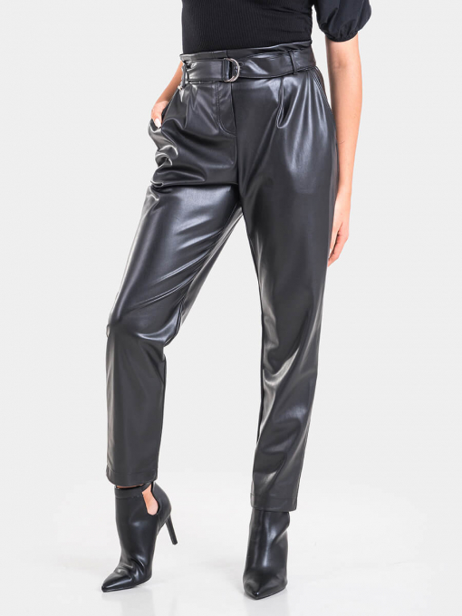 Черен дамски панталон | INDIGO Fashion - 2