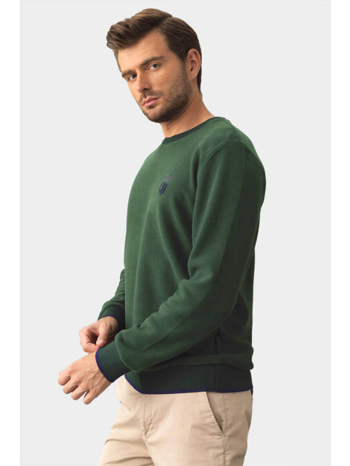 Класически мъжки пуловер MCL 27643 | INDIGO Fashion - 3