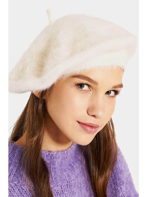 Дамска шапка тип барета 11281-20 | INDIGO Fashion - 