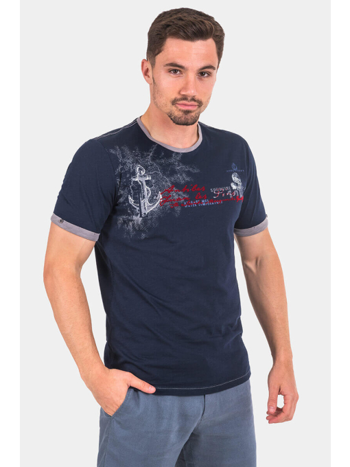 Мъжка тениска 35583-18 | INDIGO Fashion - 
