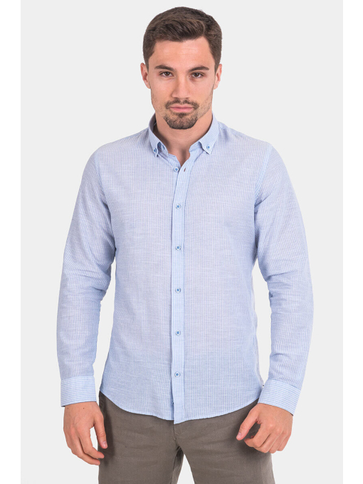 Памучна мъжка риза 32528-17 INDIGO Fashion
