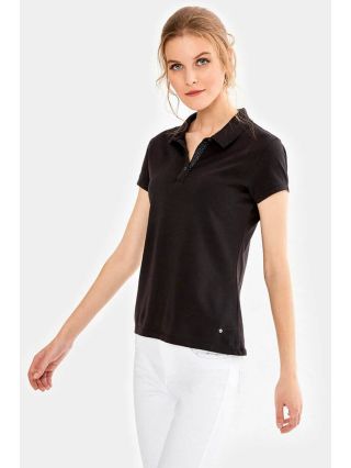 Черна спортна блуза 601475 INDIGO Fashion