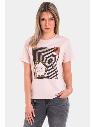 Дамска тениска 7410 INDIGO Fashion