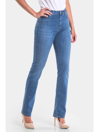 Прави дамски дънки Lisa 5773 INDIGO Fashion