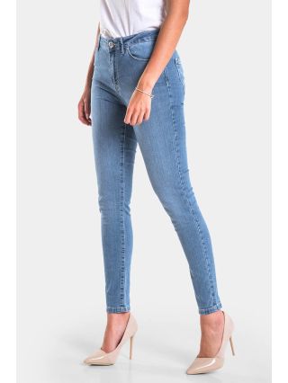 Слим фит дамски дънки Naomi 5864 INDIGO Fashion B