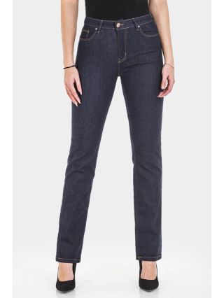 Прави дамски дънки Kelly 6533-79 INDIGO Fashion
