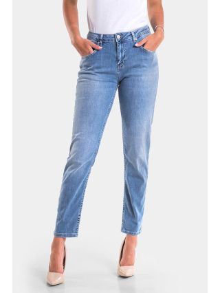 Бойфренд дамски дънки 6694 INDIGO Fashion