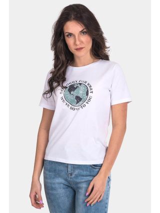 Дамска тениска 602139 INDIGO Fashion A